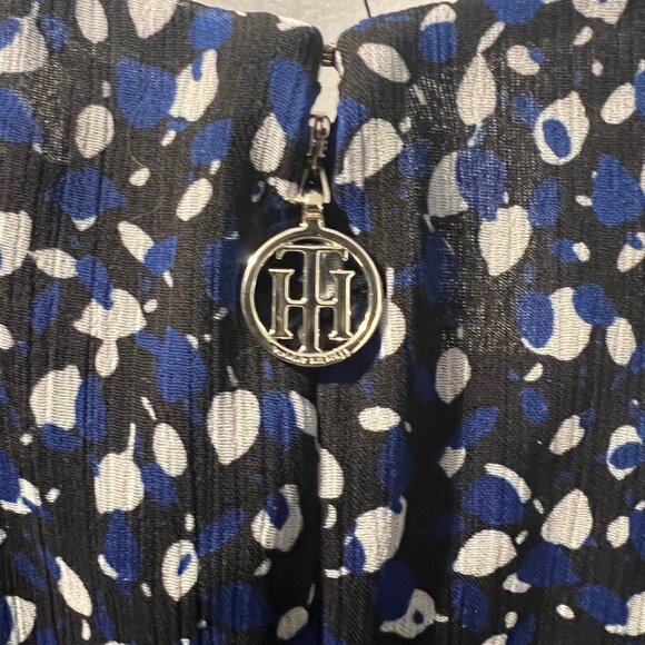 Tommy Hilfiger Ruffle Chiffon Mini Dress Size 2 - Picture 9 of 13